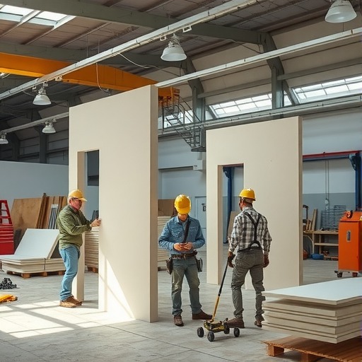 水泥发泡轻质隔墙板[厂家安装](图1)