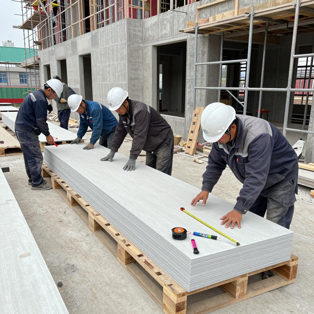 新型隔墙板安装之前的准备工作有哪些?(图1)