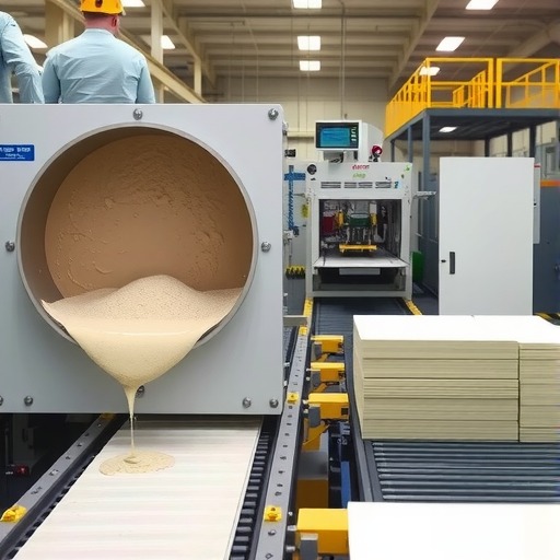 轻质墙板生产特点及其生产过程(图1)