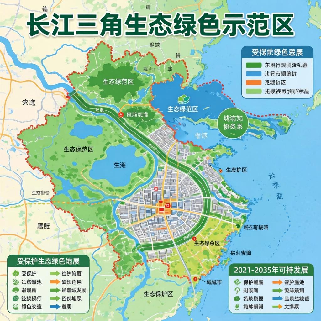 长三角生态绿色一体化发展示范区国土空间总体规划批复｜实施要点(图1)