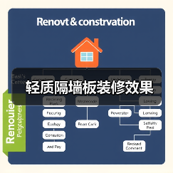 轻质隔墙板装修效果(图2) 轻质隔墙板装修效果(图2)