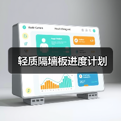 轻质隔墙板进度计划(图1) 轻质隔墙板进度计划(图1)