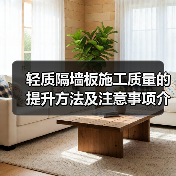 轻质隔墙板施工质量的提升方法及注意事项介绍（图4）