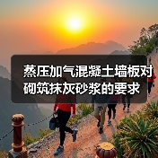 蒸压加气混凝土墙板对砌筑抹灰砂浆的要求(图2) 蒸压加气混凝土墙板对砌筑抹灰砂浆的要求(图2)