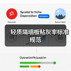 轻质隔墙板粘灰率标准规范(图1) 轻质隔墙板粘灰率标准规范(图1)
