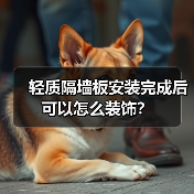轻质隔墙板安装完成后可以怎么装饰？（图2）
