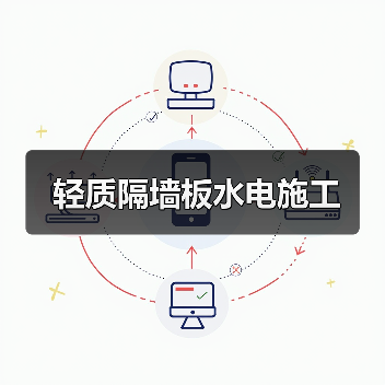 轻质隔墙板水电施工（图3）