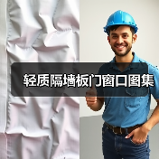 轻质隔墙板门窗口图集（图4）