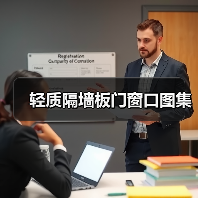 轻质隔墙板门窗口图集（图3）