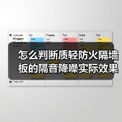 怎么判断质轻防火隔墙板的隔音降噪实际效果？规范看看吧！（图1）
