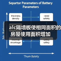 alc隔墙板使相同面积的房屋使用面积增加(图4) alc隔墙板使相同面积的房屋使用面积增加(图4)