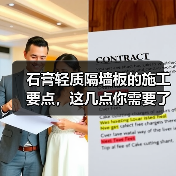 石膏轻质隔墙板的施工要点，这几点你需要了解！（图4）