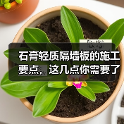 石膏轻质隔墙板的施工要点，这几点你需要了解！（图1）