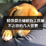 轻质复合墙板施工质量不达标的几大要素（图4）