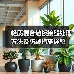 轻质复合墙板接缝处理方法及防裂措施详解(图2) 轻质复合墙板接缝处理方法及防裂措施详解(图2)