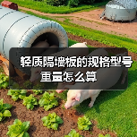 轻质隔墙板的规格型号重量怎么算（图2）
