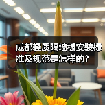 成都轻质隔墙板安装标准及规范是怎样的？（图2）