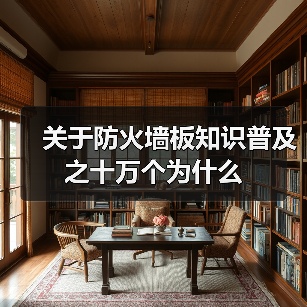 关于防火墙板知识普及之十万个为什么(图2) 关于防火墙板知识普及之十万个为什么(图2)
