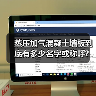 蒸压加气混凝土墙板到底有多少名字或称呼?(图3) 蒸压加气混凝土墙板到底有多少名字或称呼?(图3)