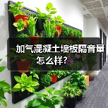 加气混凝土墙板隔音量怎么样？（图1）