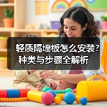 轻质隔墙板怎么安装?种类与步骤全解析(图3) 轻质隔墙板怎么安装?种类与步骤全解析(图3)