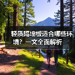 轻质隔墙板适合哪些环境？一文全面解析（图1）