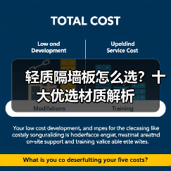 轻质隔墙板怎么选?十大优选材质解析(图2) 轻质隔墙板怎么选?十大优选材质解析(图2)