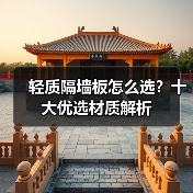 轻质隔墙板怎么选?十大优选材质解析(图1) 轻质隔墙板怎么选?十大优选材质解析(图1)