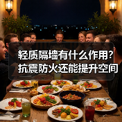 轻质隔墙有什么作用？抗震防火还能提升空间！（图1）