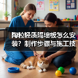 陶粒轻质隔墙板怎么安装?制作步骤与施工技巧全解析(图3) 陶粒轻质隔墙板怎么安装?制作步骤与施工技巧全解析(图3)