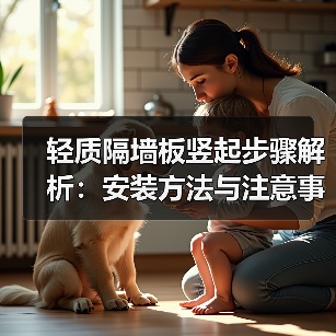轻质隔墙板竖起步骤解析:安装方法与注意事项(图1) 轻质隔墙板竖起步骤解析:安装方法与注意事项(图1)