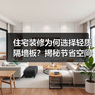 住宅装修为何选择轻质隔墙板？揭秘节省空间与环保优势！（图2）