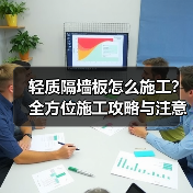 轻质隔墙板怎么施工？全方位施工攻略与注意事项（图3）