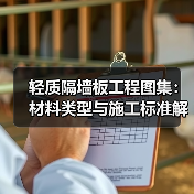 轻质隔墙板工程图集:材料类型与施工标准解析(图1) 轻质隔墙板工程图集:材料类型与施工标准解析(图1)