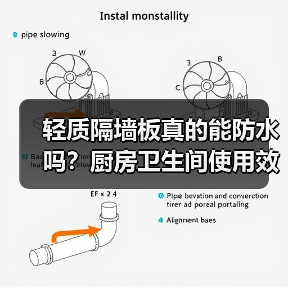 轻质隔墙板真的能防水吗？厨房卫生间使用效果解析（图4）