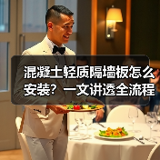 混凝土轻质隔墙板怎么安装?一文讲透全流程(图3) 混凝土轻质隔墙板怎么安装?一文讲透全流程(图3)