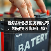 轻质隔墙板服务商推荐：如何挑选优质厂家？（图2）