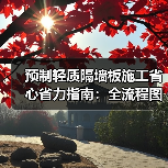 预制轻质隔墙板施工省心省力指南：全流程图解（图3）