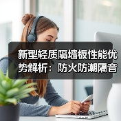 新型轻质隔墙板性能优势解析：防火防潮隔音强（图2）