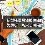 新型轻质隔墙板性能优势解析：防火防潮隔音强（图1）