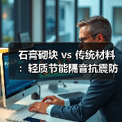 石膏砌块 vs 传统材料:轻质节能隔音抗震防火哪个更优?(图4) 石膏砌块 vs 传统材料:轻质节能隔音抗震防火哪个更优?(图4)
