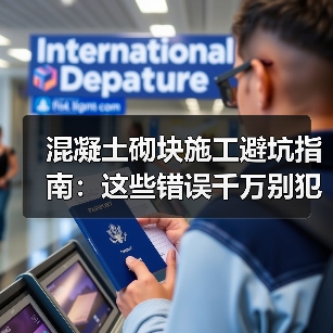 混凝土砌块施工避坑指南：这些错误千万别犯！（图3）