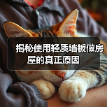 揭秘使用轻质墙板做房屋的真正原因(图1) 揭秘使用轻质墙板做房屋的真正原因(图1)