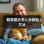 轻质复合夹心条板施工方法(图4) 轻质复合夹心条板施工方法(图4)