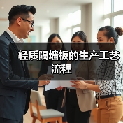 轻质隔墙板的生产工艺流程(图4) 轻质隔墙板的生产工艺流程(图4)