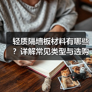轻质隔墙板材料有哪些？详解常见类型与选购要点（图1）