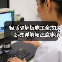 轻质隔墙板施工全攻略:步骤详解与注意事项(图3) 轻质隔墙板施工全攻略:步骤详解与注意事项(图3)