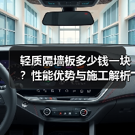 轻质隔墙板多少钱一块?性能优势与施工解析(图4) 轻质隔墙板多少钱一块?性能优势与施工解析(图4)
