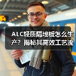 ALC轻质隔墙板怎么生产?揭秘其高效工艺流程(图2) ALC轻质隔墙板怎么生产?揭秘其高效工艺流程(图2)