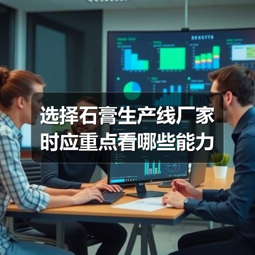 选择石膏生产线厂家时应重点看哪些能力(图2) 选择石膏生产线厂家时应重点看哪些能力